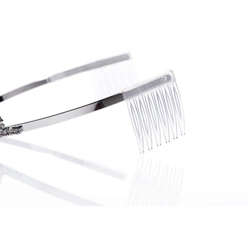 Anderson's Nora Tiara, 3 Inches High, Wedding, Prom, Pageant Tiara, Queen Or Princess Tiara For Prom, Homecoming, Pageant, Wedding, School Dance, Award, Costume, Party, Event