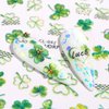 AIDVPOD St. Patrick’s Day Nail Art Stickers Decoration Supplies Luck of The Irish Sticker Decals Leprechaun Shamrock Decal Design 3D Self-Adhesive Tips for Women