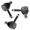 Panglong Club Car DS Tie Rod End-Club Car DS Ball Joints Kit (Set of 3), Suitable for 1976-2008 Club Car DS Golf Cart, Replace OEM# 7540, 7539