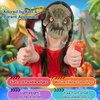 Dinosaur Mask for Kids, Animal Face Mask, Dino Toys, Jurassic World Party Supplies, T-Rex, Triceratops, Iguanodon, Great for Halloween, Playtime, Cosplay, Realistic Features (Iguanodon)