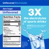 HYDRANT Bulk Unflavored Electrolytes, Fast Acting Hydration with Zero Sugar, Extremely Subtle Taste, Electrolyte Drink Mix (50 Servings, Unflavored)