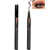 Bronze Glitter Eyeliner Liquid Liner-1Pcs Brown Metallic Shimmer Sparkling Colored Eye Liner Eyeshadow Makeup Pen, Long Lasting High Pigmented Waterproof Smudge-proof Eyeliner Pencil, Gift for Women