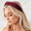 DRESHOW 20 Pack Turban Headbands for Women Elastic Back Twisted Hair Bands Face Vintage Cross Head Wrap Hair Accessories