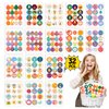 Partywind 416 PCS (32 Sheets) Easter Stickers for Kids, Happy Easter Egg Stickers for Easter Basket Stuffers Fillers, Easter Ornaments Stickers for Party Supplies Decor