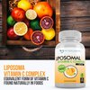 Liposomal Vitamin C 1400mg Per Serving - 180 Veggie Capsules High Absorption Ascorbic Acid, Lypo-Spheric Vitamin C Complex Immune Support Supplement with Powerful Antioxidants and Collagen Booster