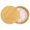 Totally Bamboo Barkeeper's Salt Box, Margarita Salt Rimmer for Cocktail Drinks, Home Bar Accessory with Magnetic Swivel Lid