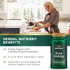 Swanson Pure Energy Metabolism Concentration Mental Focus Mood Support Stress Management Adaptogenic Herbs Herbal Supplement 60 Veggie Capsules (Veg Caps) Vegan