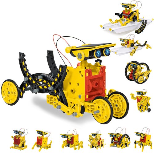 Solar Robot Toys for Kids Ages 8-12, 12-in-1 STEM Projects Science Kits for 8-13 9 10 11 Year Old Teen Boys Girls, 190Pcs DIY Building Experiment Education Sets, Christmas Birthday Gifts Ideas.
