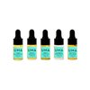 Uma Face Oil Trial Kit Anti-Aging, Moisturizing And Brightening Skin Care To Fight Dark Spots, Irritation And Redness. (5 Bottles Of Milliliters)