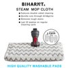 BIHARNT 2 Pack Replacement Steaming Mop Pads for Shark Lift-Away & Genius Steam Mop S3973 S5004Q S3973D S5001 S5002 S5003 S5003D S6001 S6002 S6003 Part # XTP184 & P184WQ