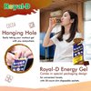 Royal-D Energy Gels for Running - Energy Gel, Running Gels, Sports Gels for Runners, Energy Gel for Cycling, Energy Gel for Running - Cocoa Flavor (1.4 Oz Packet, 20 Count)
