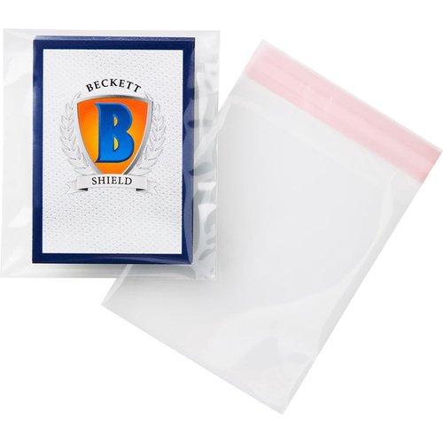 Beckett Shield Standard Size Card Sleeves – Resealable Team Bags 100CT – MTG Card Sleeves are Smooth & Tough – Compatible with Pokemon, Yugioh, & Magic The Gathering Card Sleeves