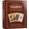 Da Brigh Original Tarot Learning Edition Tarot Cards with Meanings on Them, Keywords, Guidebook, and Workbook for Beginners, Inspired by The Rider Waite Tarot Deck