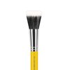 Bdellium Tools Professional Makeup Brush - Studio Series 955 Finishing - With Soft Synthetic Fibers, For Stippling, Lightweight Application (Yellow, 1pc)