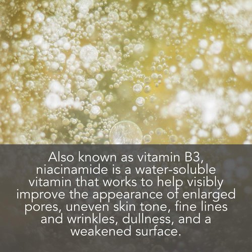 Pure Body Naturals Vitamin B3 Niacinamide Serum, 1 Fluid Ounce - Super Moisturizer Cream for A Younger Looking Face and Body - Pore Reducing Facial Lotion - Pure and Natural Ingredients