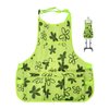 PATILWON Gardening Apron for Women with Pockets Potting Shed Aprons Greenhouse Accessories Gifts for Gardeners