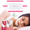 APPTI V Shape Face Mask, Firming Facial Mask Double V Line Lifting Mask for Women Men White 6 Pieces
