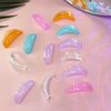 Lash Lift Shields C Curl 6 Size Lifting Pad Rapid Eyelash Shield Shiny Perm Rods Make Eyes Natural Curl Flexible Pads Extreme Rod 100 Use Elastic Lami Perming Roller Candy Color No Lash Twist