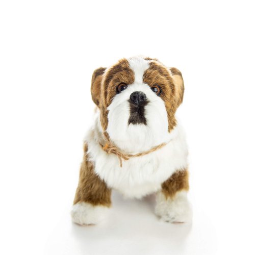 THE QUEEN'S TREASURES 18 Inch Doll Accessories, Officially Licensed Little House on The Prairie Jack The Bulldog, Comes with a Jute Rope Collar, Pet Companion Compatible for Use with American Girl