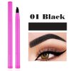Kilshye Eyebrow Pen Waterproof Eyebrow Tint Tatto Eyebrows Long Lasting Brow Pens Natural Eye Brows Makeup for Women and Girls Pack of 1 (Black 1)
