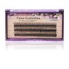 Bodermincer 12D Fishtail Lash Clusters D Curl 120pcs Natural Wispy Eyelashes Extensions (14mm)