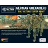 Bolt Action German Grenadiers Starter Army 1:56 WWII Military Wargaming Plastic Model Kits