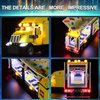 Mililier LED Light Kit for Lego 60440 Yellow Delivery Truck Set, Compatible with Lego 60440 Building Blocks Model(Not Include Blocks Set)