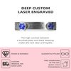 Divoti Custom Engraved Medical Alert Bracelets for Women, Stainless Steel Medical Bracelet, Medical ID Bracelet w/Free Engraving – Elegant Filigree w/ 6" Cuff (fits 6.5-8.0") - Light Blue
