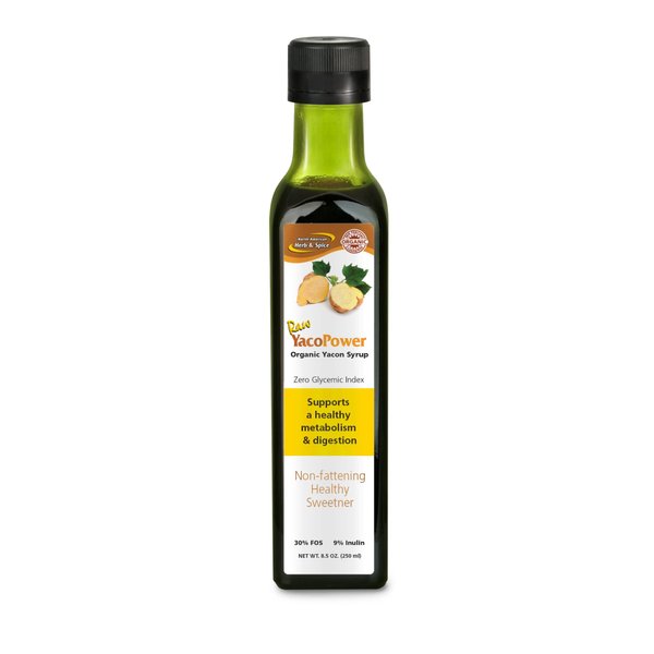 North American Herb & Spice YacoPower - 8.5 fl oz - Organic Yacon Syrup