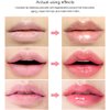 Hydrating Plumping Lip Oil Lip Gloss Lip Balm Lip Care Transparent Toot Tinted Sheer Color Liquid Lip Oil Moisturizing Lip Oil, Non-Sticky Nourishing Repairing Lip Care Products(PINK)
