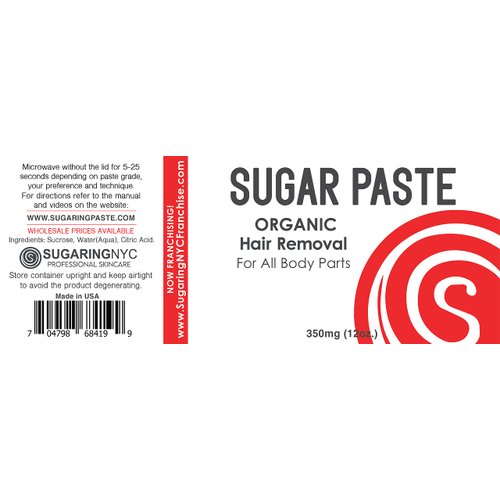 Sugaring Paste for Bikini, Legs, Brazilian, Arms and Back - 12oz by Sugaring NYC