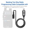 BAOFENG USB Programming Cable CH340 Chip for GMRS Radio Two Way Radio UV-5R BF-F8HP 5RM UV-21R UV-5G Plus GM-5RH K5PLUS AR-152 UV-17R BF-888S GM-15PRO UV-S9 Plus Handheld ham Radio with Driver CD
