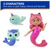 Swimways Gabby's Dollhouse Dive Characters 3-Pack, Swimming Pool Accessories & Kids Pool Toys, Pool Party Supplies & Water Toys for Kids Aged 5 & Up