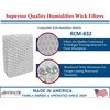 2-Pack Air Filter Factory Replacement For ReliOn RCM-832 Humidifier Wick Filters