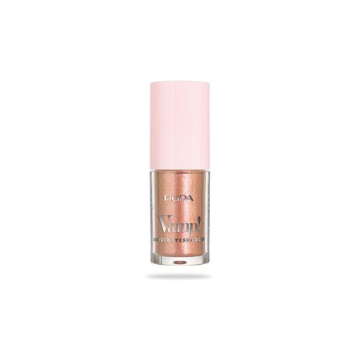 Pupa Milano Vamp! Liquid Eyeshadow - Shimmer Finish, Ultra-Adherent, and Lightweight - Ophthalmologically Tested - 008 Copper - 0.13 oz