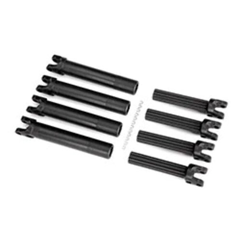 Traxxas Half Shaft Set, Left or Right (Plastic Parts only) (Internal splined Half Shaft/ External splined Half Shaft) (4 Assemblies) (for use with #8995 WideMaxx Suspension kit)