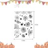 75 Pieces Halloween Face Temporary Tattoos Stickers for Adults Kids, Spiderweb Body Fake Tattoos Halloween Cosplay Makeup Kit