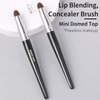 ENZO KEN Lip Brush, Lipstick Brush, Lip Blending Brush, Small Makeup Brush, Small Concealer Brush Under Eye, Concealer Blending Brush, Under Eye Concealer Brush - Black, L9B