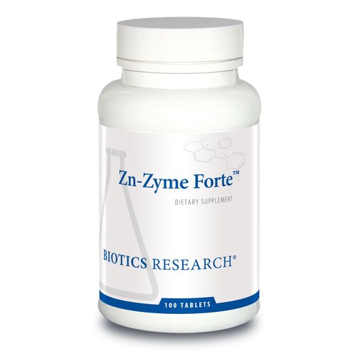 Biotics Research Zn-Zyme Forte Zinc - Zinc Supplement for Immune System Support 100 Tabs