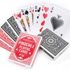 LotFancy Pinochle Playing Cards, 2 Decks of Cards, Blue and Red, Special 48 Card Deck