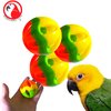 Bonka Bird Toys 3910 Pk3 2.35" Tuff Balls Parrot Toys, Conures, Amazons, African Greys, and Similar Sized Birds