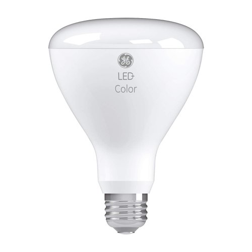 GE LED+ BR30 Soft White/Daylight LED Light Bulb with Remote, 8.5W, No App or Wi-Fi Required (1 Pack)