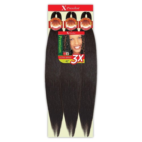 Outre Braids X-Pression Kanekaion 3X Pre Stretched Braid 42" (3-Pack, M27/30/613)