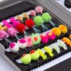 BASSDASH Trout Steelhead Salmon Fishing Flies Barbed Barbless Fly Hooks Include Dry Wet Flies Nymphs Streamers Eggs, Fly Lure Kit with Fly Box (57pcs Barbed Steelhead/Salmon/Trout Flies)