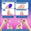 25Pcs Nail Drill Bits Set with Portable Nail Drill Bit Holder, 3/32 Inch Nail Drill Bits for Acrylic Nails, Ceramic Diamond Carbide Cuticle Efile Remover Bits for Home Salon Acrylic Gel Nail Polish