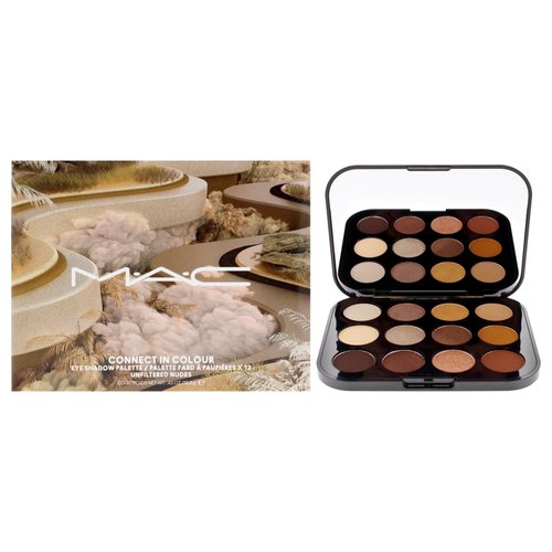 MAC Connect In Colour Eye Shadow Palette - Unfiltered Nudes for Women - 0.43 oz Eye Shadow