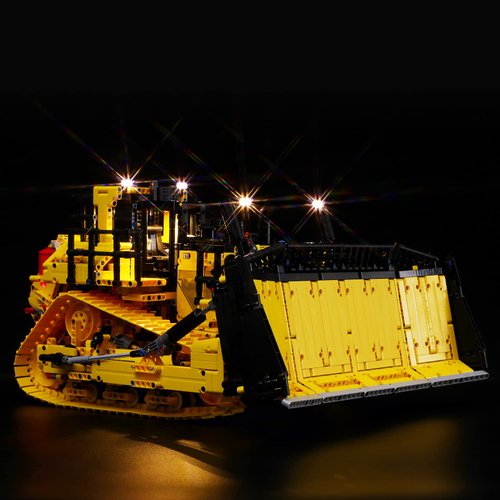 LIGHTAILING Led Light for Lego 42131 technic App-Controlled Cat D11 Bulldozer Building Blocks Model - NOT Included The Model Set