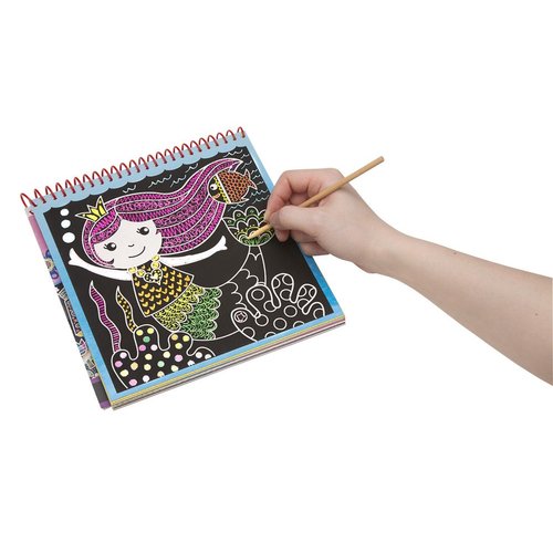 Alex So Cute Scra-ffiti Sketch Drawing Pad Kids Art Supplies