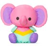 Swisheez Slater Elephant Stuffed Animal, Retro Inspired Plush Toys for Ages 3 and Up, Pink, 7”