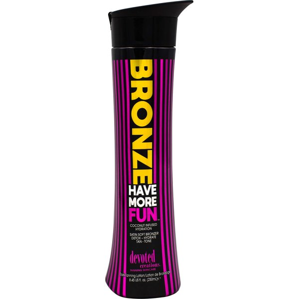 Devoted Creations Bronze Have More Fun Bronzer Tanning Lotion 8.45 oz